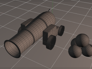 pirate cannon 3Dモデル