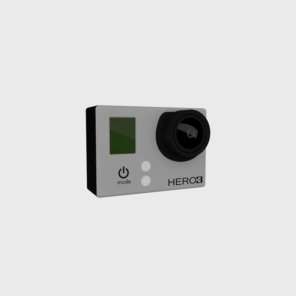 gopro3 be 3D Model .c4d .max .obj .3ds .fbx .stl .blend 
