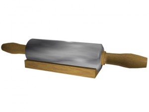 rolling pin Modello 3D
