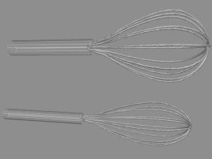 metal whisk 3D Model