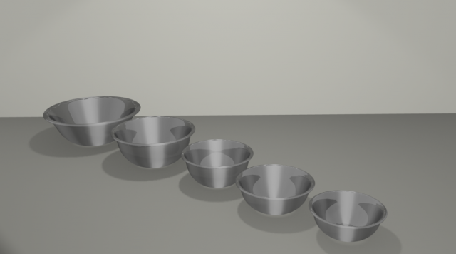 metal mixing bowls 3D Model .c4d .max .obj .3ds .fbx .stl .blend 