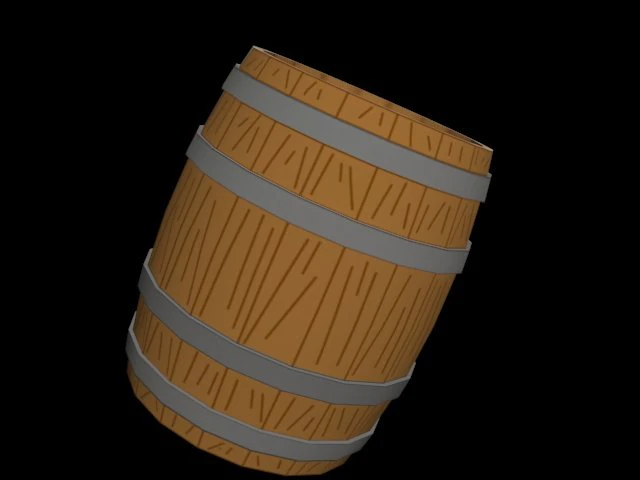 barrel 3D Model .c4d .max .obj .3ds .fbx .stl .blend 