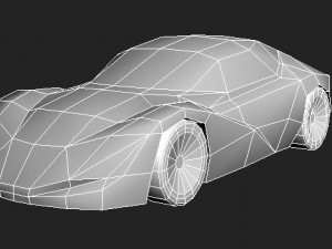 car basic Modèle 3D