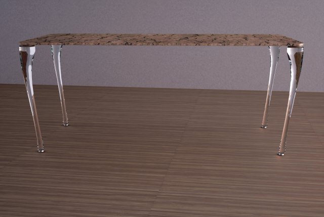 flute table Modelo 3D .c4d .max .obj .3ds .fbx .stl .blend 