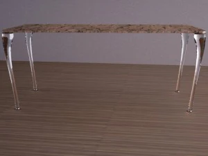 flute table 3D Model