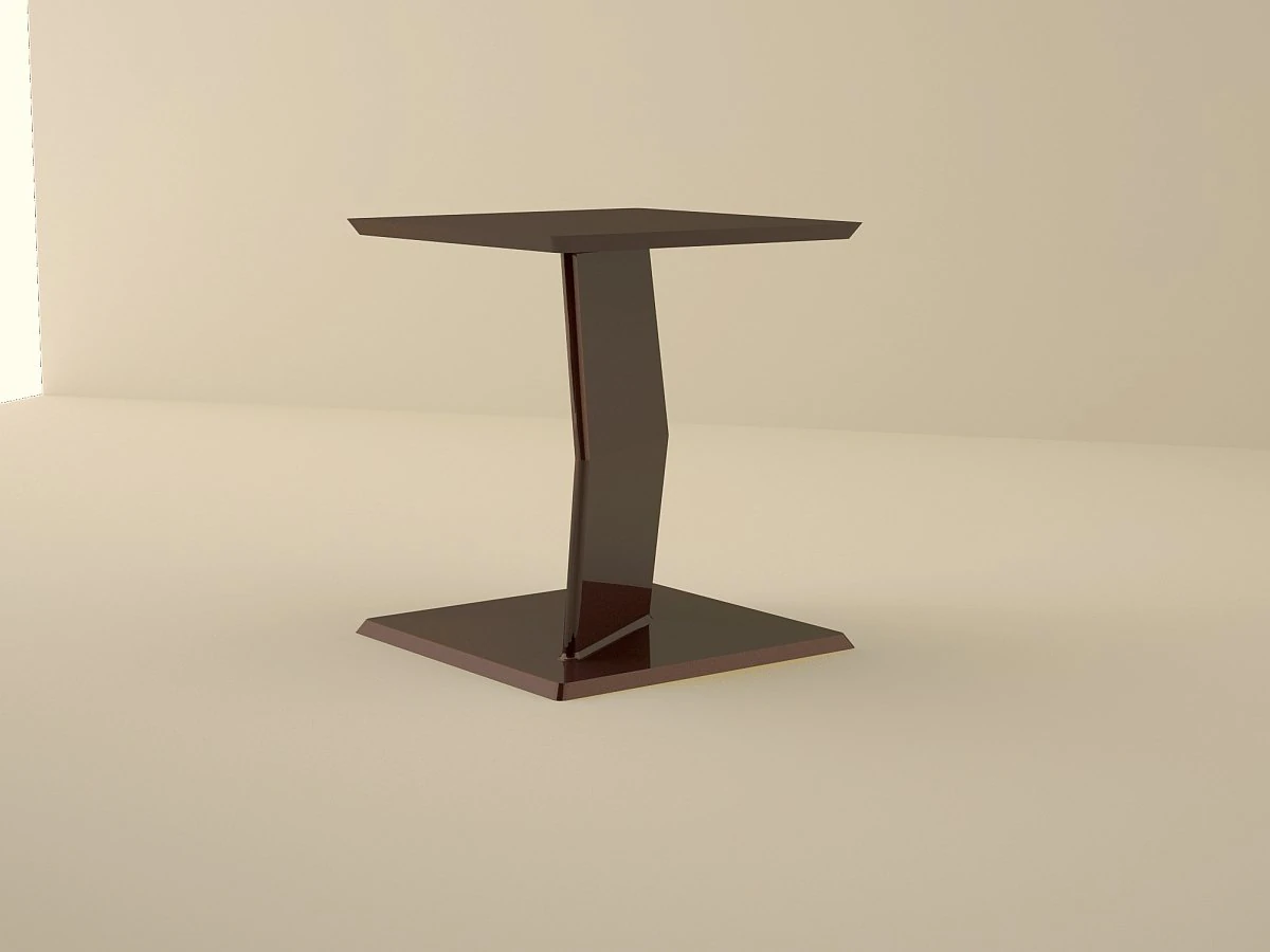 폴리곤 테이블 3D 모델 .c4d .max .obj .3ds .fbx .stl .blend 