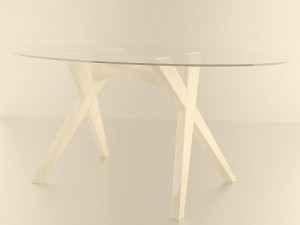 x table Modelo 3D