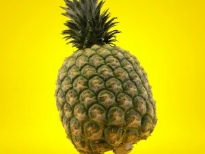 Scansione 3d di ananas imperiale Modello 3D