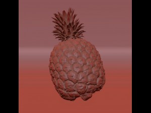 imperial pineapple 3d scan 3D 模型