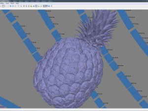 imperial pineapple 3d scan 3D 模型