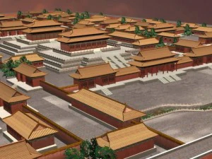 kota terlarang Model 3D