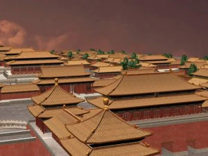 the forbidden city 3D Model