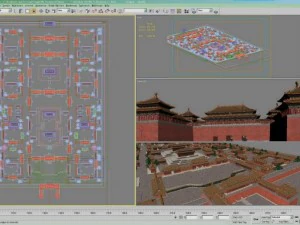 the forbidden city 3D Model