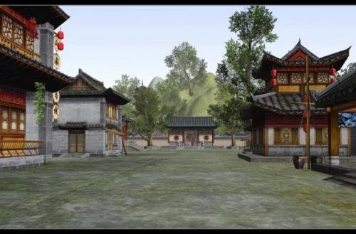 ancient architecture 001 3D Model .c4d .max .obj .3ds .fbx .stl .blend 