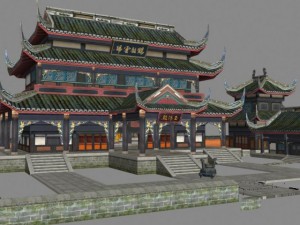 ancient architecture 006 3D Model