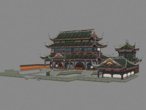 ancient architecture 006 Modèle 3D