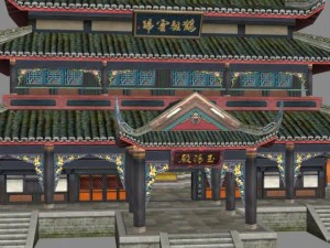 고대 건축 006 3D 모델