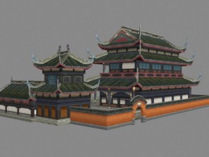 ancient architecture 006 Modèle 3D