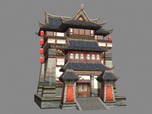 ancient architecture 009 Modelo 3D