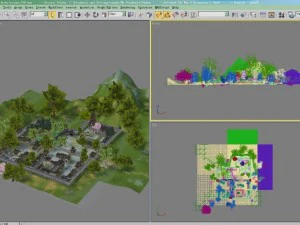 고대 건축 010 3D 모델