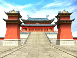 ancient architecture 013 3D Model
