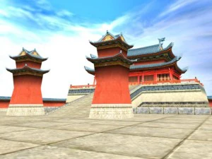 ancient architecture 013 3D Model