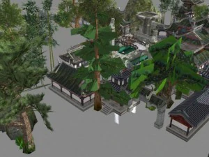 arquitetura antiga 017 Modelo 3D