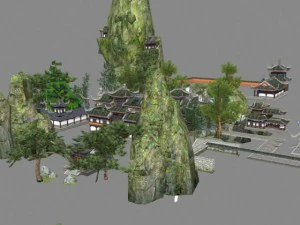 arquitetura antiga 017 Modelo 3D