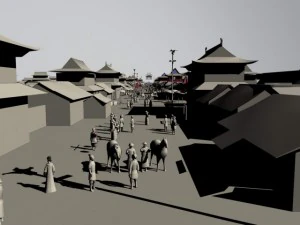 dadu city site of yuan dynasty 2 3D Model