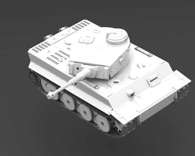tiger 3D Модель .c4d .max .obj .3ds .fbx .stl .blend 