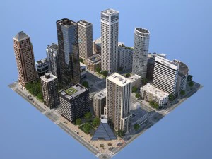 city kc6 3D Model