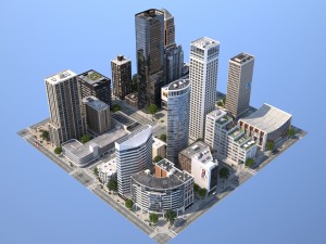 city kc6 3D Model