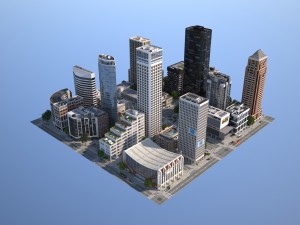 city kc6 3D Model