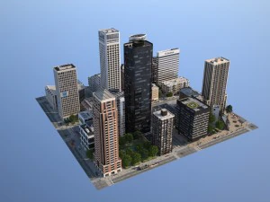 city kc6 3D Model