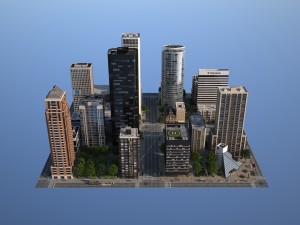 city kc6 3D Model