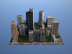 city kc6 3D Model