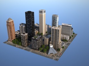 city kc6 3D Model