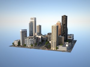 city kc6 3D Model