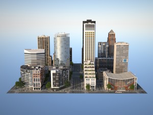 city kc6 3D Model