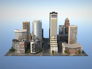 city kc6 3D Model