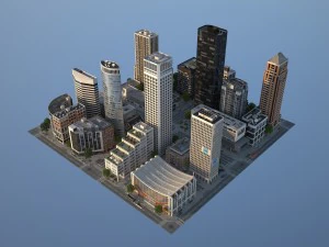 city kc6 3D Model