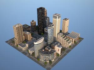 city kc6 3D Model