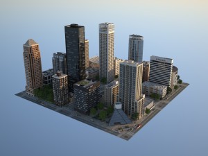 city kc6 3D Model