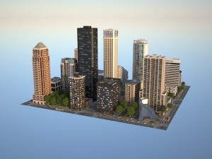 city kc6 3D Model