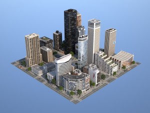 city kc6 3D Model