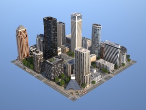 city kc6 3D Model