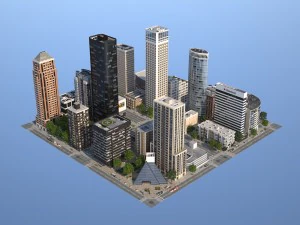 city kc6 3D Model