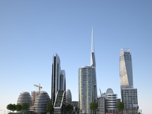 city kc8 3D Модель