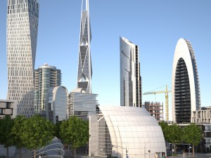 city kc8 3D Модель