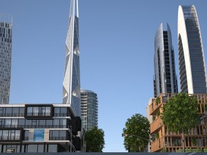city kc8 3D Модель
